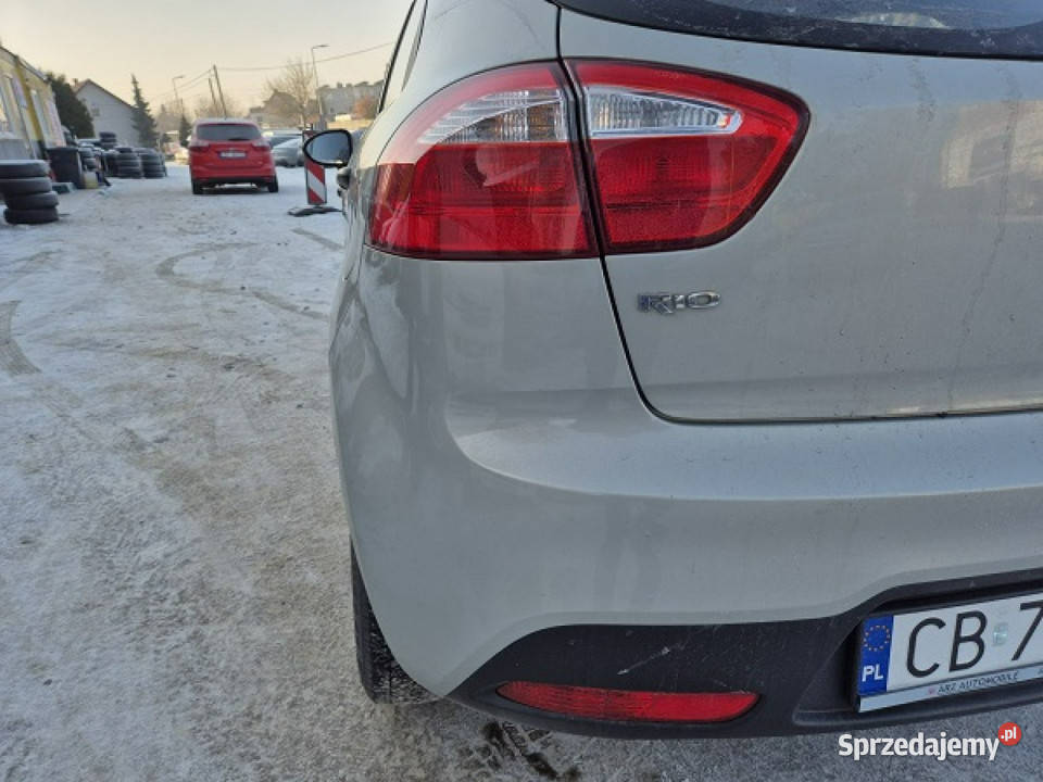 Kia Rio Navi Zadbany Zarejestrowany III 2011 immobilizer Bydgoszcz