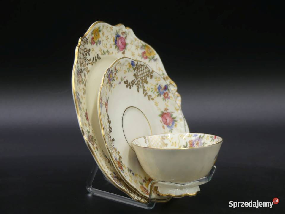 Zjawiskowe trio do mokki Sorau Żary 1928 45 Poznań