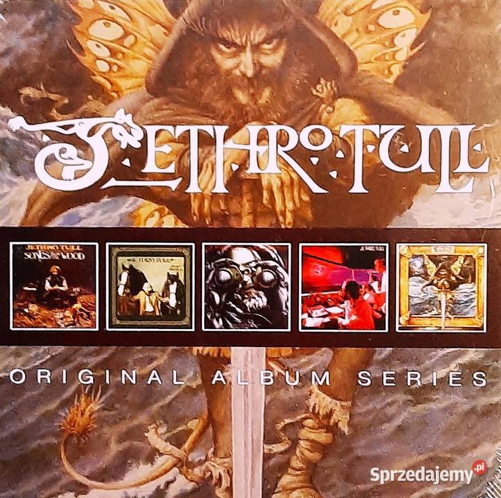 Zestaw 5 płyt CD Zespołu Jethro Tull Limitowana pomorskie Gdańsk