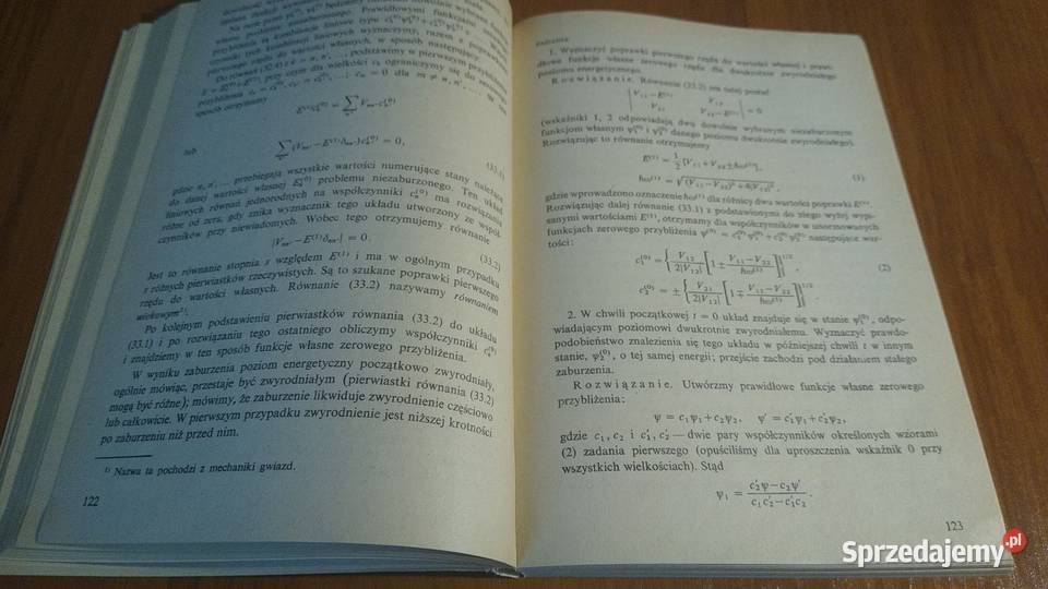 Mechanika kwantowa Lev Landau Lifszyc Krótki miękka Gdańsk