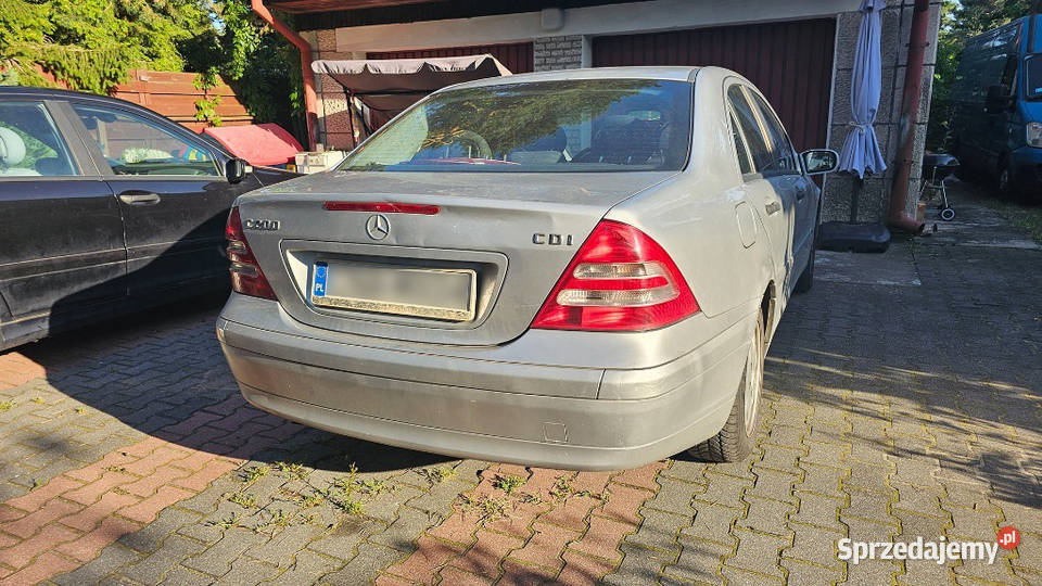 MERCEDES C 200 CDI 122 koni Clasic poduszka powietrzna Warszawa