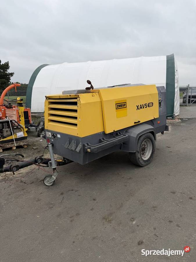 Kompresor sprężarka 14 bar ATLAS COPCO XAVS 186