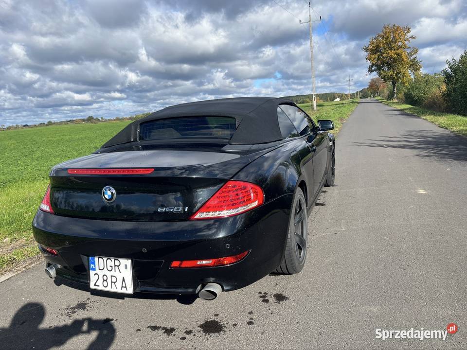 BMW e64 650i elektrycznie ustawiane fotele Samochody osobowe Wąsosz