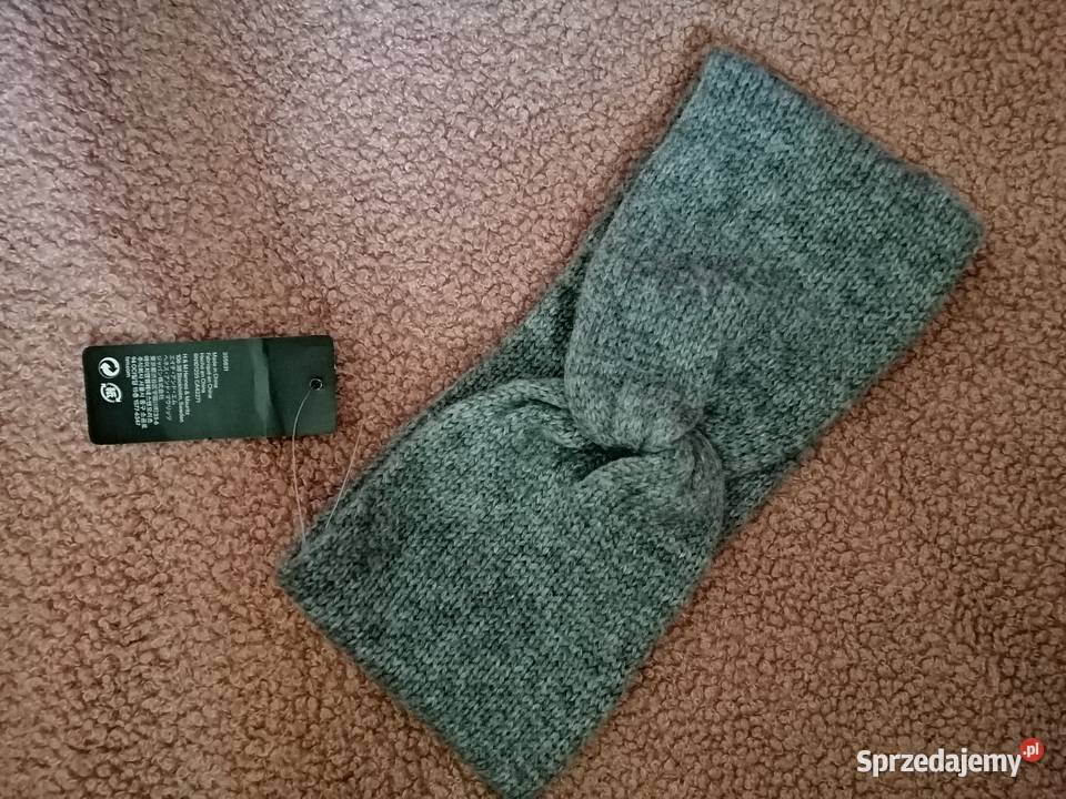 HM nowa z metką Szara OPASKA z dodatkiem WEŁNY Leszno sprzedam