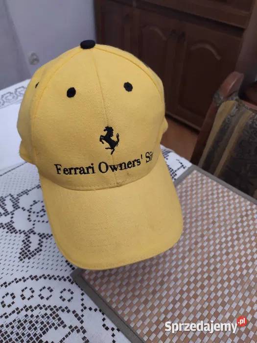 czapka z logo Ferrari podkarpackie Sanok sprzedam