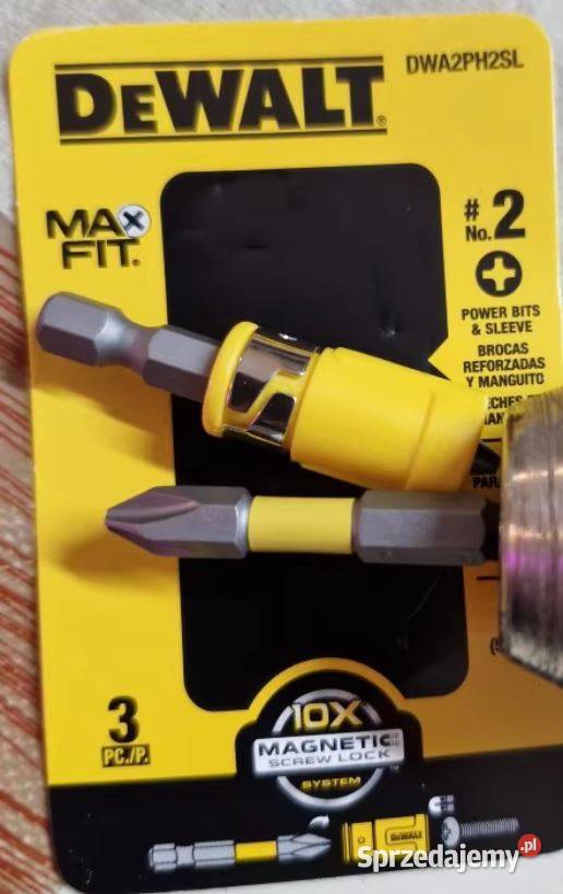 Zestaw bitów DeWalt DWA2PH2SL MAXFIT BITY PH2 Warszawa
