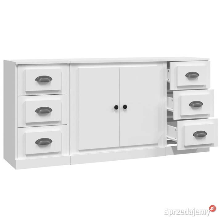 Szafki 3 biały materiał drewnopochodny WM3185231 Warszawa sprzedam