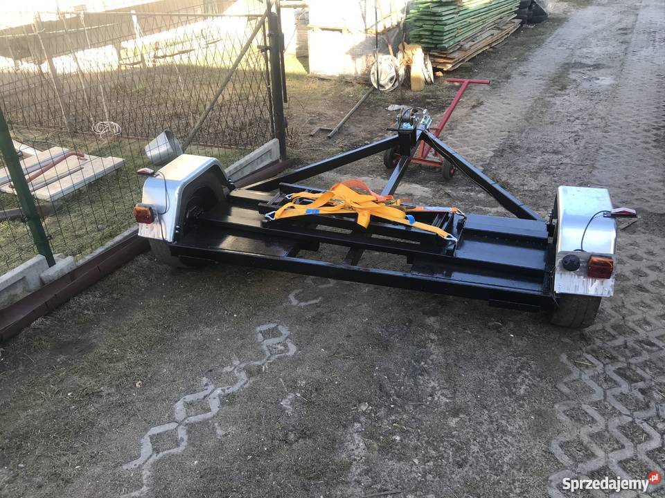 Przyczepka ogrodowa holownik motylek hol sztywny Olkusz