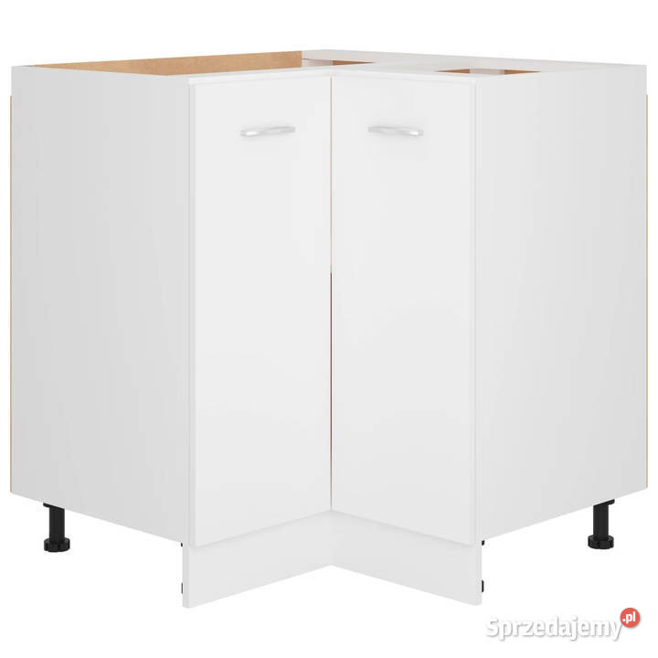Szafka narożna biała 755x755x815 materiał Kuchenne Warszawa
