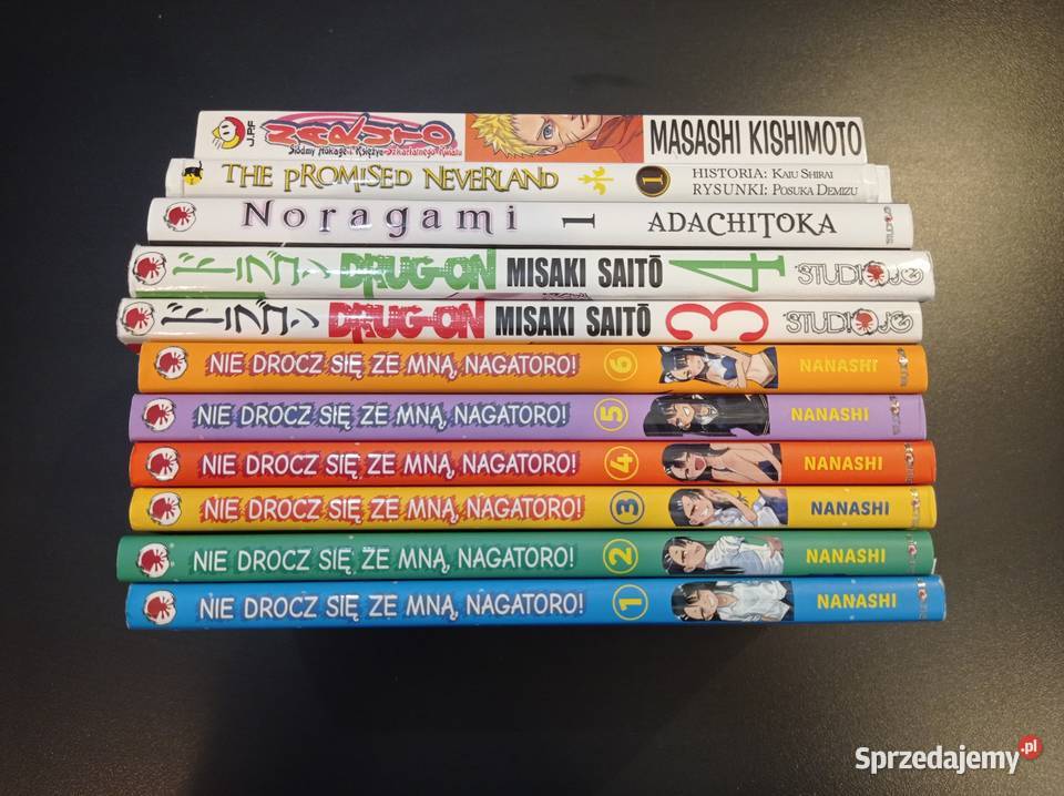 Manga Naruto The Promised Neverland DrugOn Książki i Podręczniki Wałbrzych