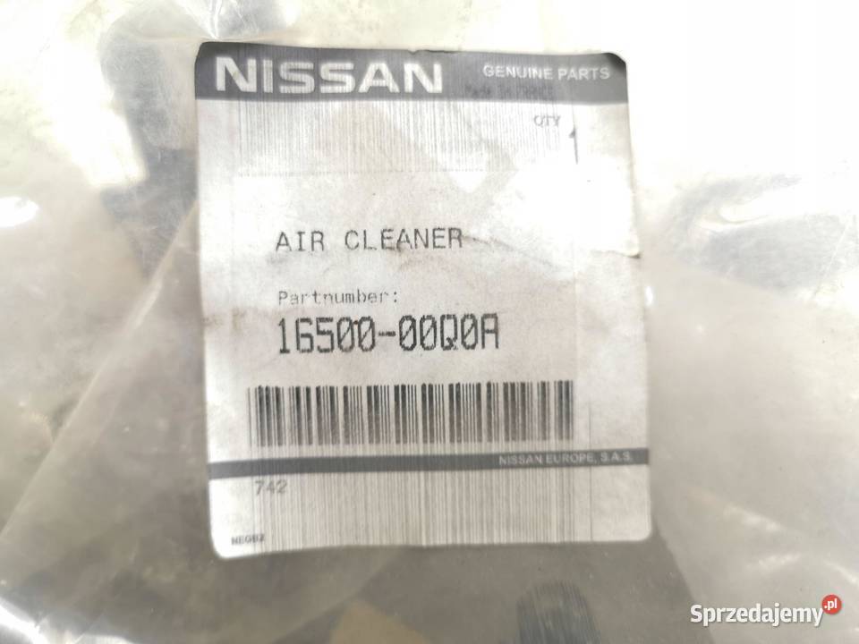 OBUDOWA FILTRA POWIETRZA NISSAN NAVARA 14 ORI lubelskie sprzedam