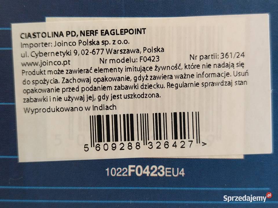NAJTANIEJ Nerf Elite 20 Eaglepoint RD8 Wyrzutnia Zabrze sprzedam