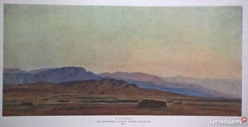 Reprodukcja Siemion Afanasjewicz Czujkow pejzaż Szczecin