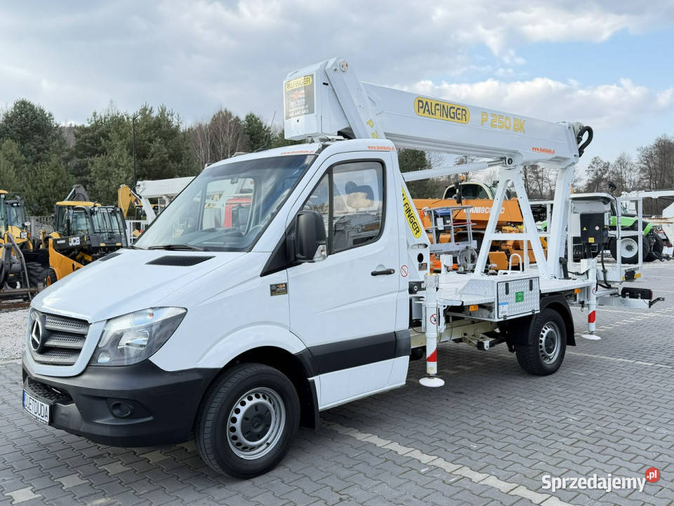 Mercedes Sprinter Podnośnik Koszowy 25m komputer pokładowy świętokrzyskie Widełki