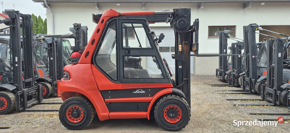 Wózek Widłowy Linde H60T 2560 mth Triplex 570 m Małkinia Górna