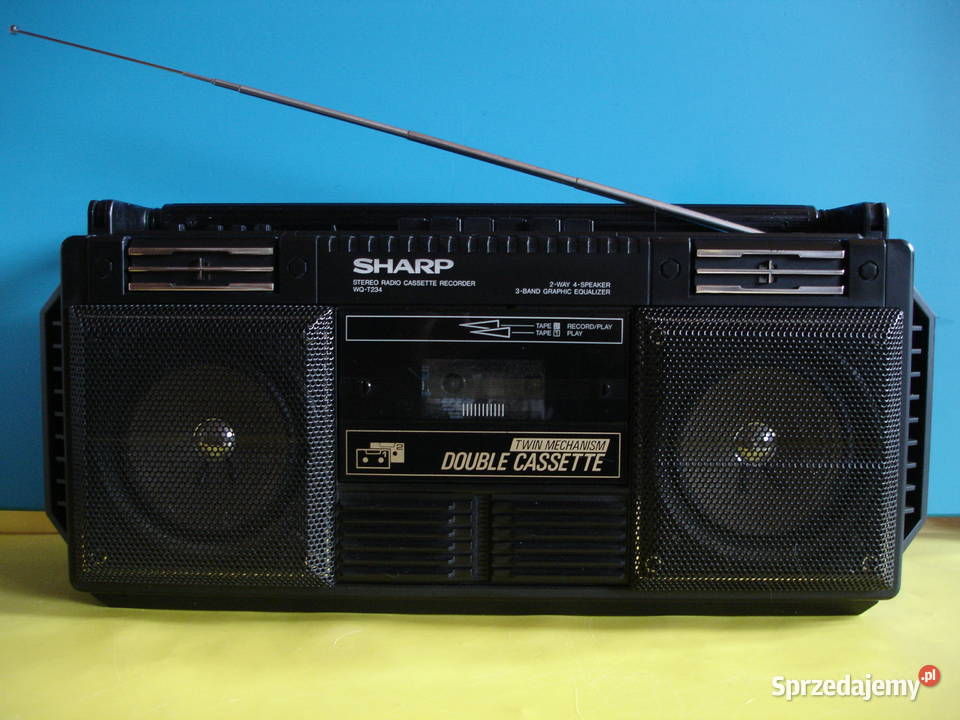 Radiomagnetofon SHARP WQT234H Zielona Góra