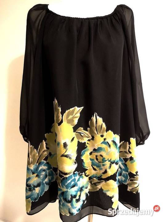 Bluzka Tunika Jedwabna 100 Naturalny Jedwab Moda i Styl Łomża sprzedam