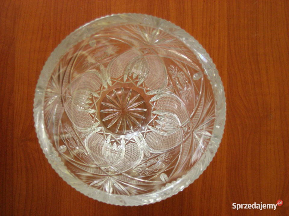 Kryształowy wazon Kryształ PRL Elegancki świętokrzyskie Kielce