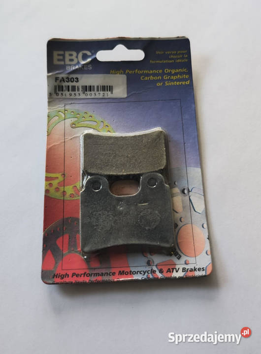 KLOCKI HAMULCOWE EBC FA303 PR 3 125 PR4 125 EVO śląskie Zabrze