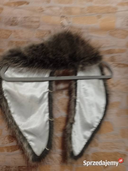 Ekskluzywny futrzany kołnierz z Londynu futrzana Dodatki Kraków