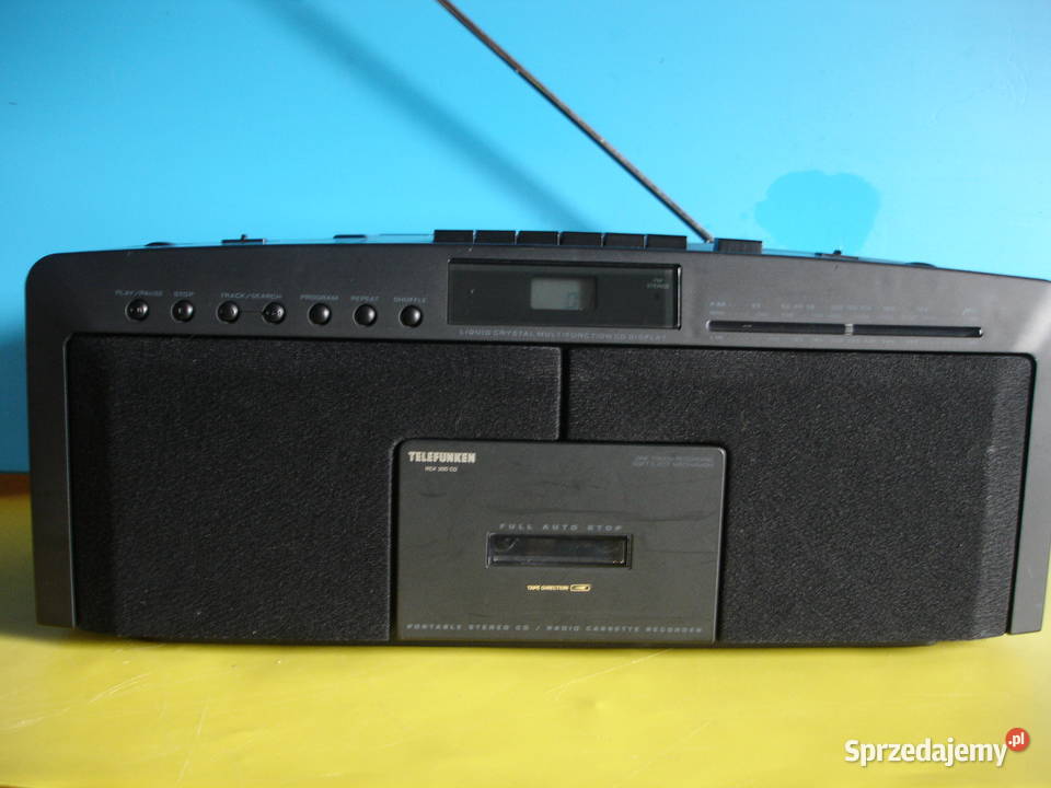 Radiomagnetofon z CD TELEFUNKEN RCX300CD Zielona Góra
