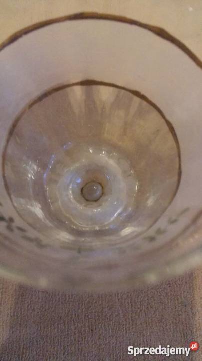 Stare kieliszki grube szkło