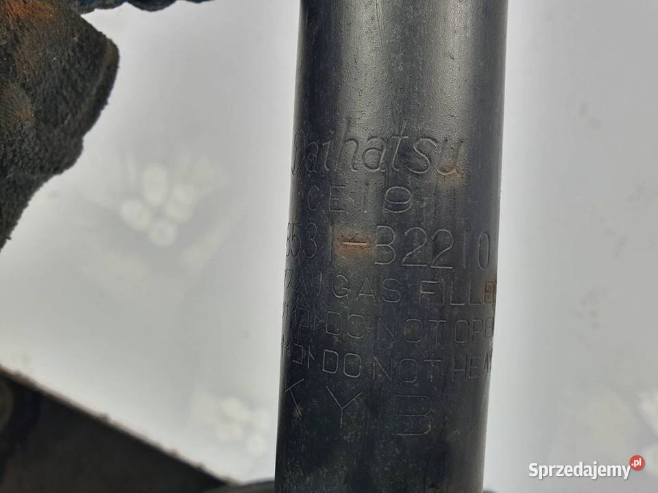 AMORTYZATOR LEWY TYŁ DAIHATSU CUORE II osobowe Lipno