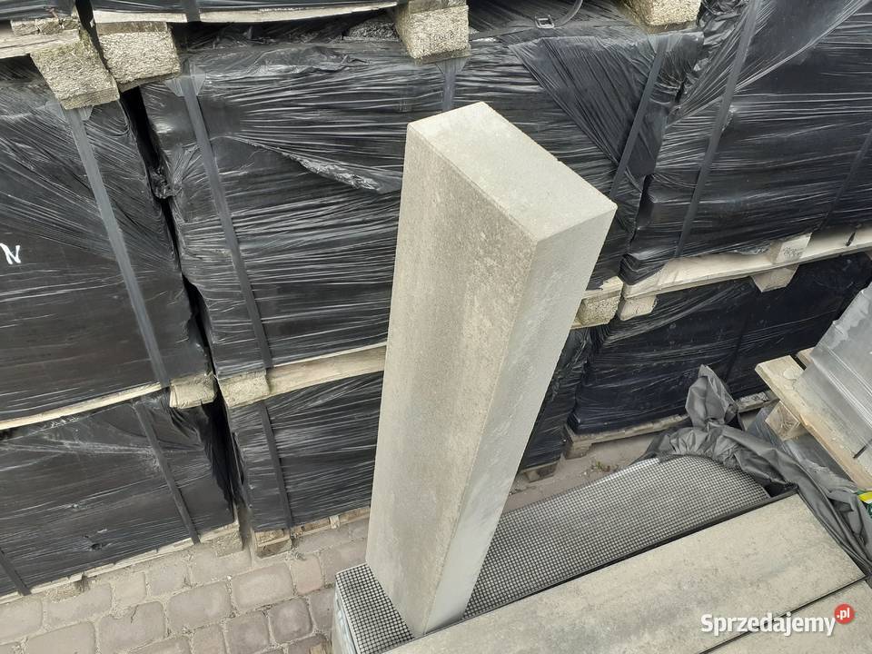 Palisada Betonowa Optima 10x20x100 Popielaty