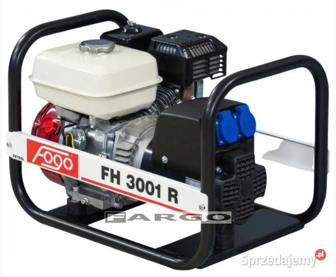 Agregat prądotwórczy Fogo FH3001R z AVR 2,7kW 230V