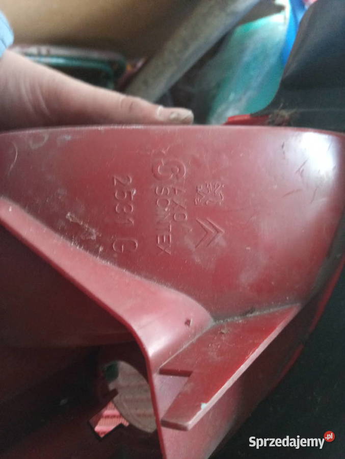 lampa lewa tylna Peugeot 206 Sulechów