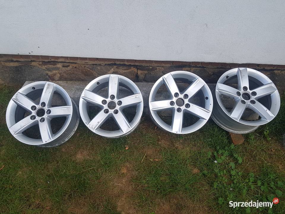 Śliczne Alufelgi AUDI R16 RONAL Mokronos