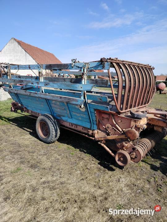 Przyczepa samozbierająca Mengele