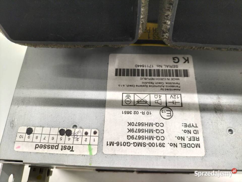 RADIO UFO 39100SMGG016M1 Honda Civic VIII