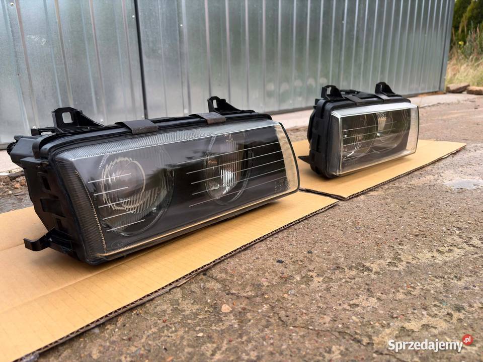 BMW E36 Lampy NOWE Black HELLA Oryginał Częstochowa
