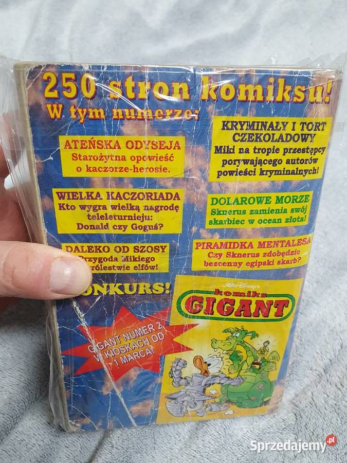 Komiks Gigant komplet 6 tomów rocznik 1997 Gdynia
