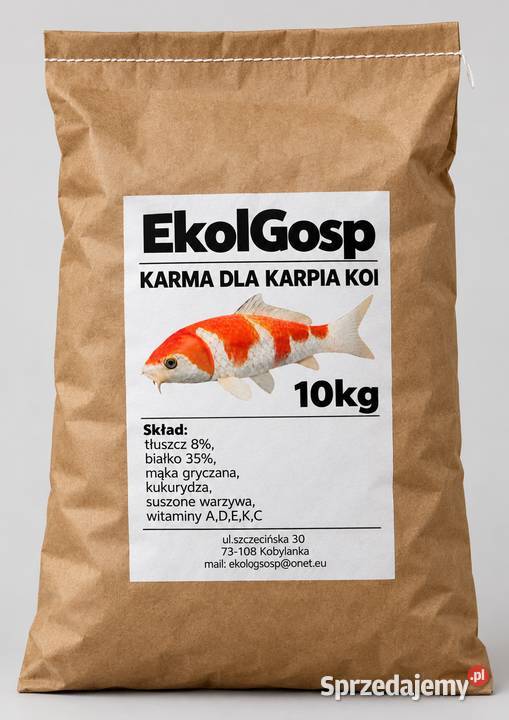 karma ryb karp pstrąg jesiotr KOI Szczecin