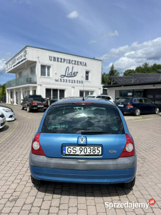 Renault Clio II 19982012 niebieski Słupsk