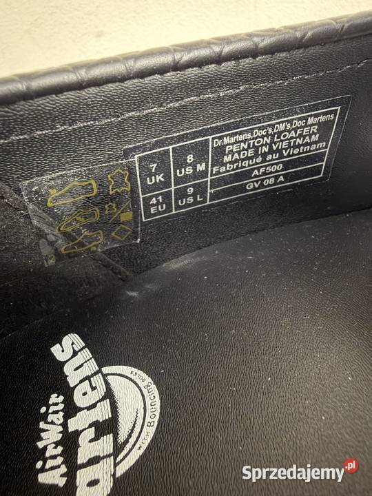 LoafersyMokasyny Dr Martens Penton 42727001 małopolskie Kraków