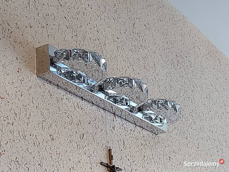 Kinkiet lampa led z kryształkami Olkusz
