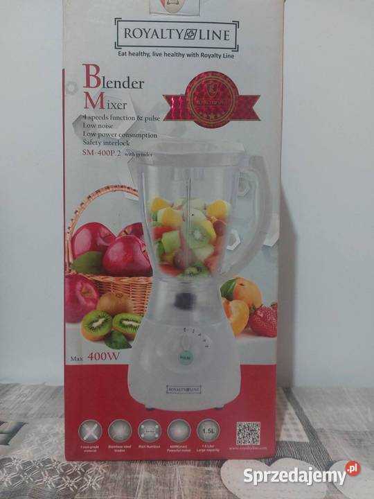 119 BLENDER KIELICHOWY 400W 15L PLUS MŁYNEK DO Zabrze sprzedam