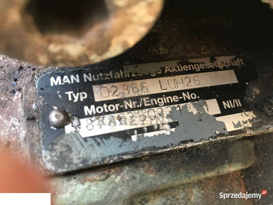 Man D2866 Turbospręźarka Turbina Man D2866 Jastrzębniki