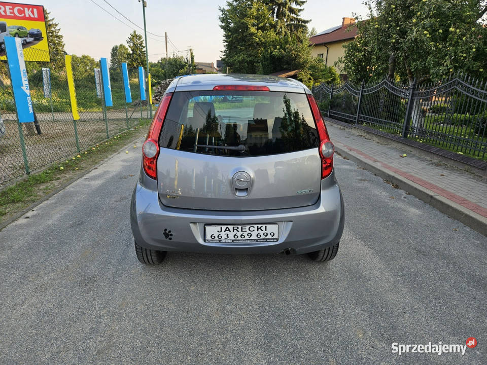 Opel Agila Opłacony Zdrowy Zadbany Kamera Klima 996cm3 Kisielice sprzedam