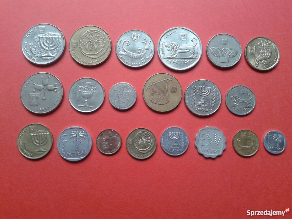 Monety Izrael 20 sztuk Skierbieszów