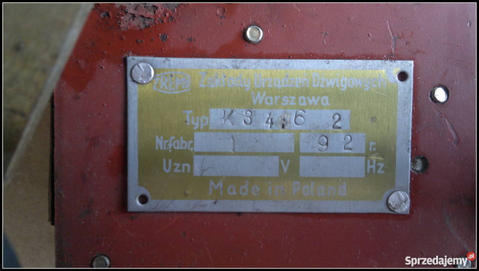 Wyłącznik krańcowy K 34 62 ZREMB Dąbrowa Górnicza