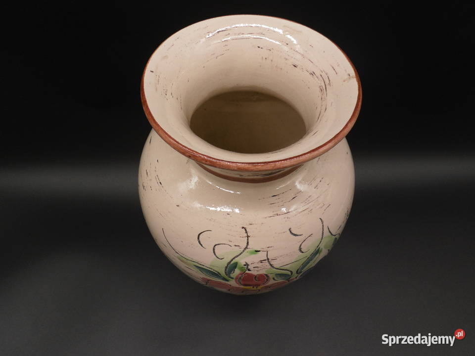 Wazon ceramiczny Bay West Germany 403 25 Porcelana i szkło Raszków