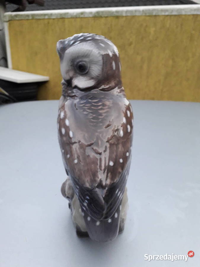 Figurka ceramiczna sowa Warszawa