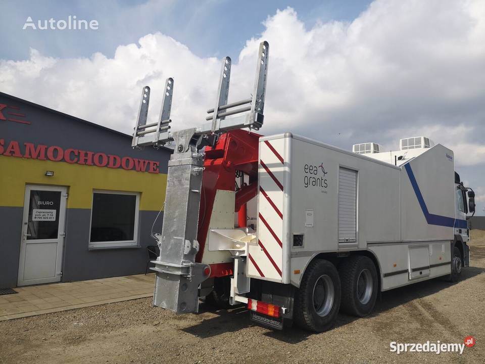 Mercedes Man Scania zabudowa pomoc drogowa 400KM lubelskie Strachosław sprzedam