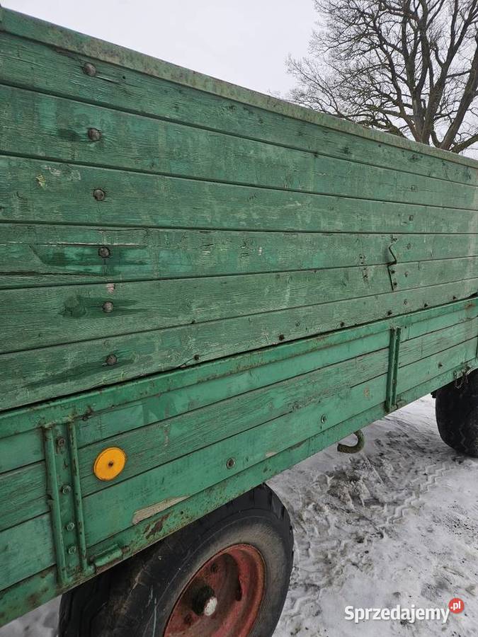 Przyczepa rolnicza 7 ton Przyczepy rolnicze zachodniopomorskie Darłowo