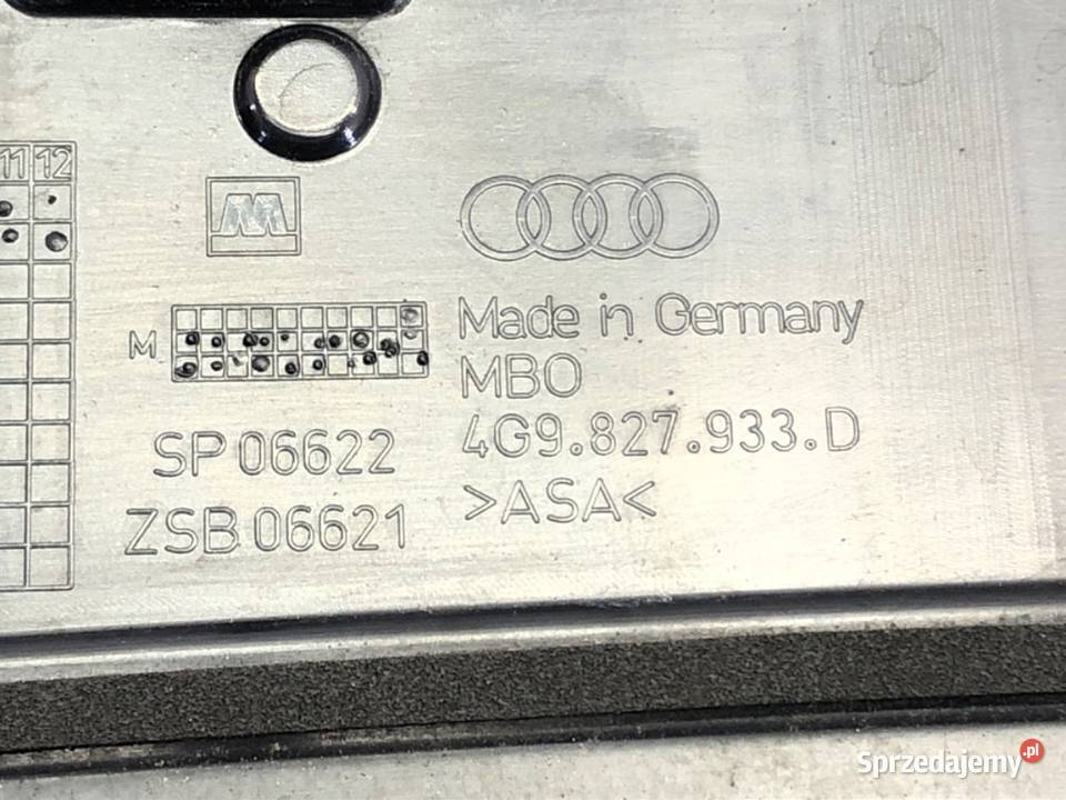 SPOILER LOTKA AUDI A6 C7 Kombi 1118 4G9827933D podkarpackie