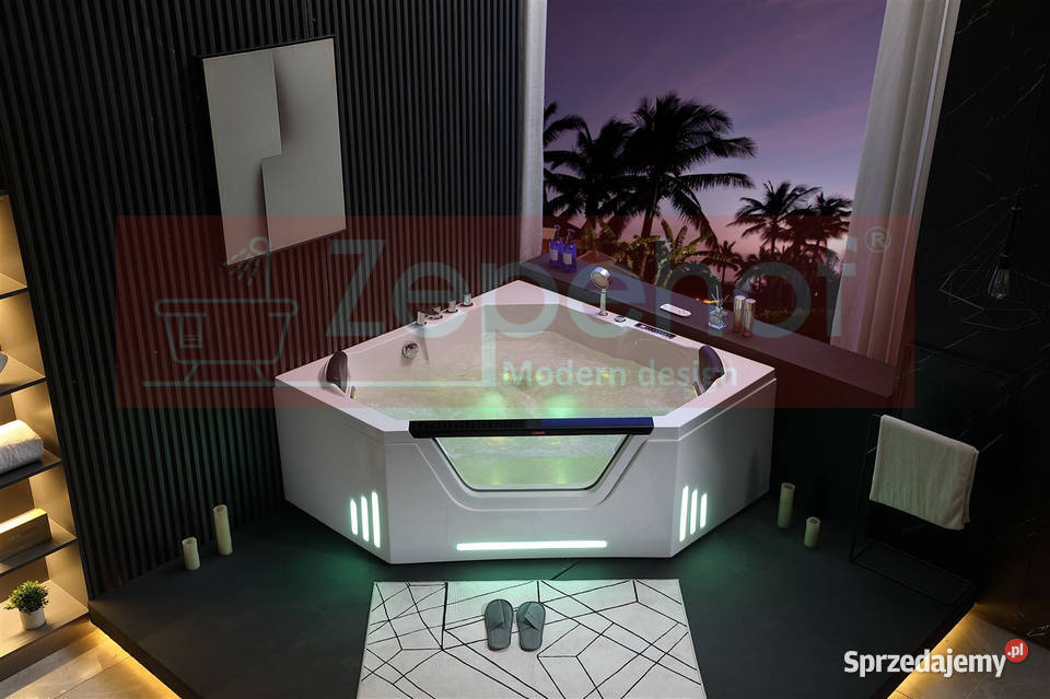 Wanna z hydromasażem BS708 150cmx150cmx65 MASAŻ podlaskie Grabówka